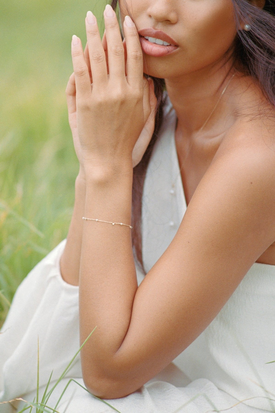 The Seafoam Bracelet - Maris Pearl Co.